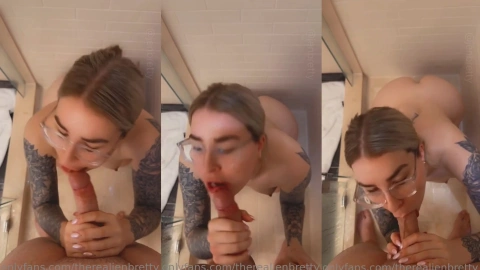 Jen Brett - Shower BK with Cumshot